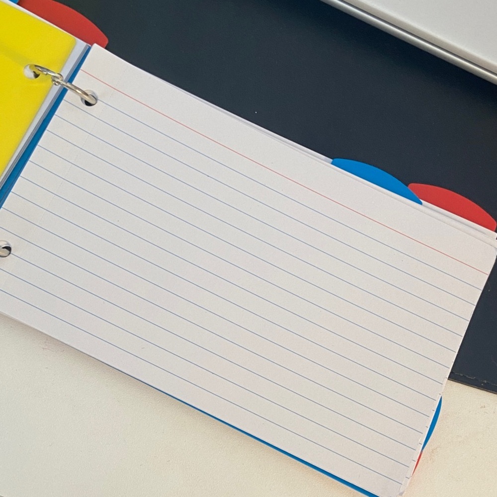 Multi-Color Notecard Organizer - Picture 2 of 2